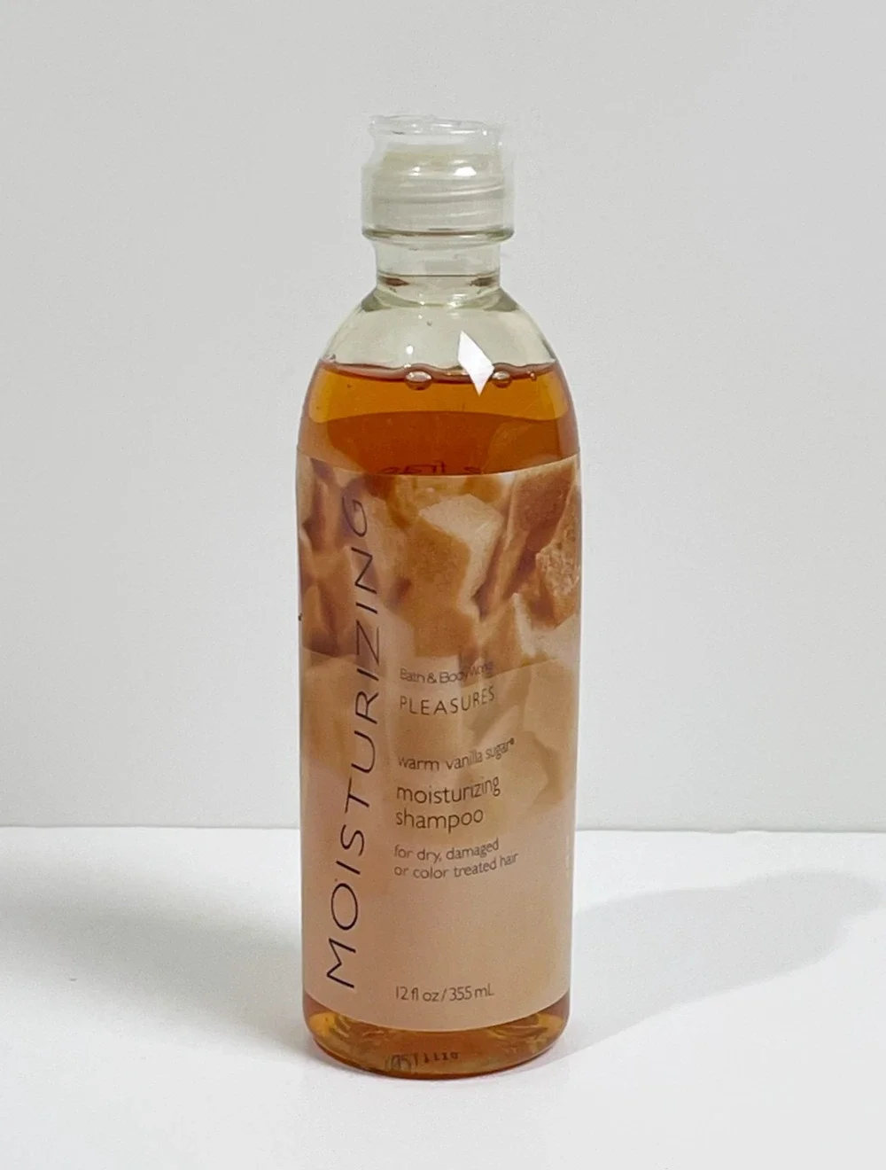 Bath & Body Works Pleasures Warm Vanilla Sugar Moisturizing Shampoo 12 fl oz